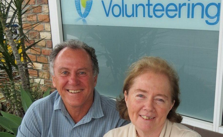 Volunteering Gold Coast's first CEO Richard Patterson and new COO Lynn Mount. Volunteering Gold Coast's first CEO Richard Patterson and new COO Lynn Mount.